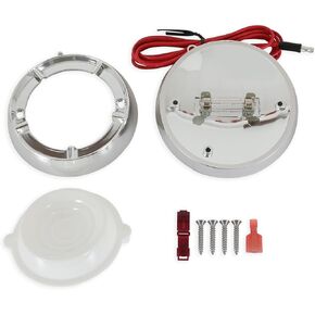 سكوت دريك كونكورس مجموعة مصابيح قبة كروم متوافقة مع سيارة فورد موستانج عام 1965، موديل C0AF-13A719-B in Kuwait