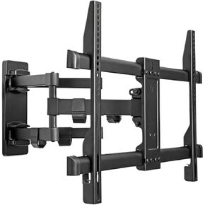 Full Motion Retractable LCD Stand TV Wall Mount Tilt-Swivel Wall Mount Bracket Adjustable Mounting Arm Fits Up to 32-70 Inches in Saudi Arabia