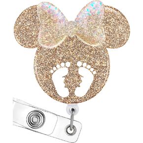 حامل بكرة شارة NICU قابل للسحب مع مشبك هوية للممرضة وبطاقة اسم اسم التمريض، كارتون لطيف للعمل والتوصيل، طالب تمريض الأطفال، مدرس، طبيب RN، مساعد طبي، مشبك التمساح in Kuwait