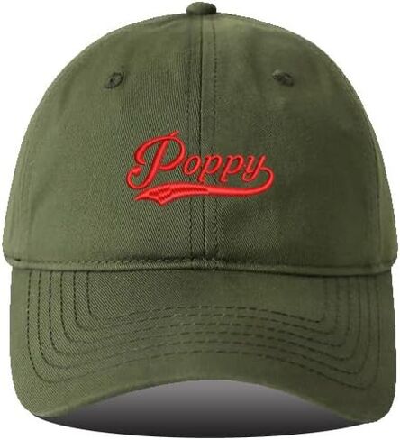 Baseball Hats Mens Women Poppy 2 Embroidered Unisex Classic Adjustable Outdoor Dad Cap for Men in Saudi Arabia