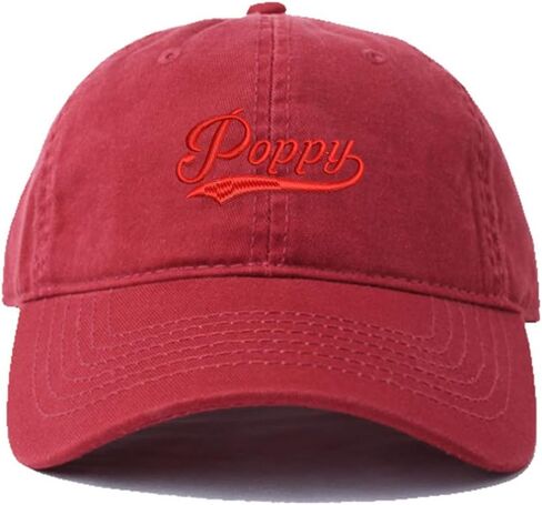 Baseball Hats Mens Women Poppy 2 Embroidered Unisex Classic Adjustable Outdoor Dad Cap for Men in Saudi Arabia
