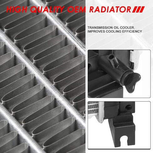 Auto Dynasty Radiator Compatible with 2007-2008 Chrysler Pacifica AT, DPI 13178 Factory Style 1-Row Cooling Radiator, Aluminum Core in Saudi Arabia