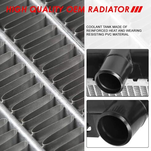 Auto Dynasty Radiator Compatible with 2007-2008 Chrysler Pacifica AT, DPI 13178 Factory Style 1-Row Cooling Radiator, Aluminum Core in Saudi Arabia