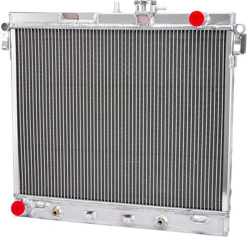 CU2855 3 Row Aluminum Radiator for 2006-2012 Chevy Gmc Hummer H3 Adventure/Base/Luxury Colorado Canyon H3 H3T Radiador Downflow Radiators 2007 2008 2009 2010 2012 06 07 08 09 10 11 12 in Kuwait