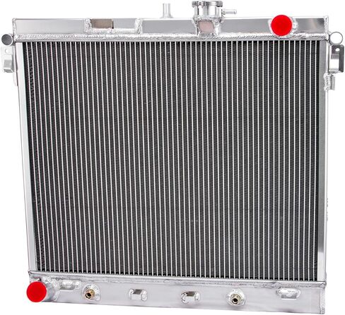 CU2855 3 Row Aluminum Radiator for 2006-2012 Chevy Gmc Hummer H3 Adventure/Base/Luxury Colorado Canyon H3 H3T Radiador Downflow Radiators 2007 2008 2009 2010 2012 06 07 08 09 10 11 12 in Kuwait
