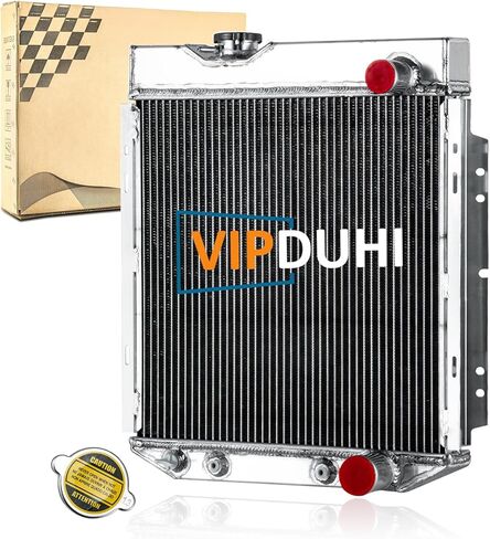Radiator Aluminum Compatible with 1965-1966 Ford Mustang 1960-1965 Ford Ranchero Falcon Mercury Comet 1963 1961 1962 1964 2.4L 2.8L 3.3L 4.3L 4.7L, 3 Row in Kuwait