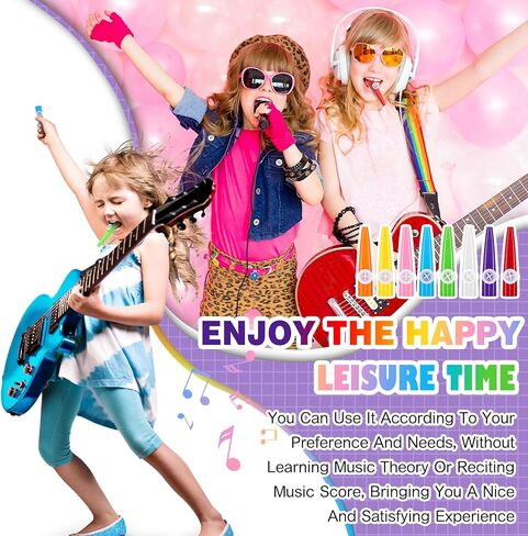 104 Pcs Kazoos Bulk Plastic Kazoos for Adults Kazoo for Kids Kazoos Musical Instruments Party Kazoo Assorted Color Party Favors Gifts for Music Lovers, 8 Colors in Kuwait