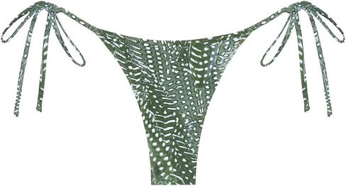 TROPIC OF C Women's Praia Bikini Bottom – Side Tie Minimal Coverage – Sustainable - by Candice Swanepoel in Saudi Arabia