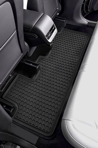 Custom-fit for 2023-2026 Honda Pilot Premium All-Weather Rubber Floor Mats Front and 2nd & 3rd Row Seat Liner Set Heavy Duty Set (Black) in Kuwait