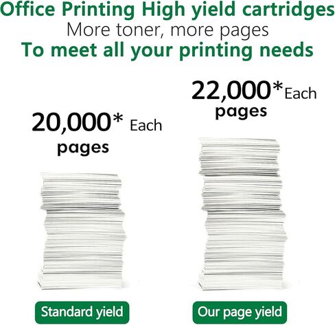 خرطوشة حبر سوداء 24B6887 عالية الإنتاجية (22,000 صفحة) بديلة لخرطوشة الحبر Lexmark 24B6887 للطابعة M3250 XM3250 in Saudi Arabia