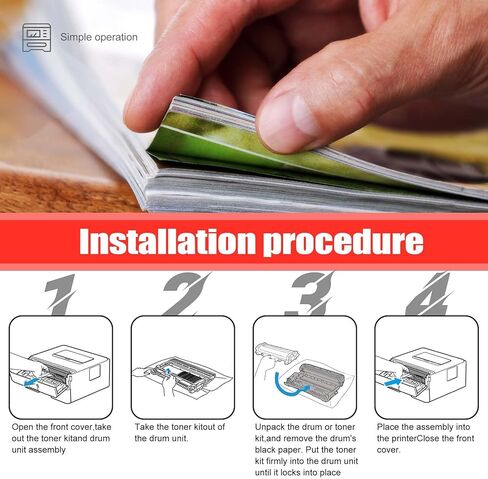 1 Pack 117 Magenta Toner Cartridge, Compatible for Canon 117 Toner Replacement for imageCLASS MF8450c Printer in Kuwait