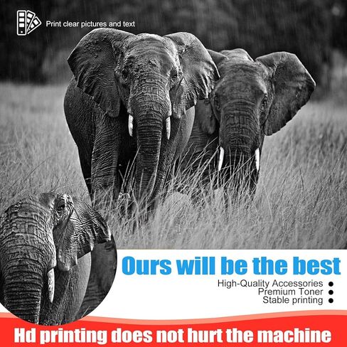 2 Pack CRG 056L Black Toner Cartridge, Compatible for Canon CRG 056L Toner Replacement for imageCLASS LBP320 imageCLASS LBP325dn imageCLASS MF540 Series Printer in Kuwait