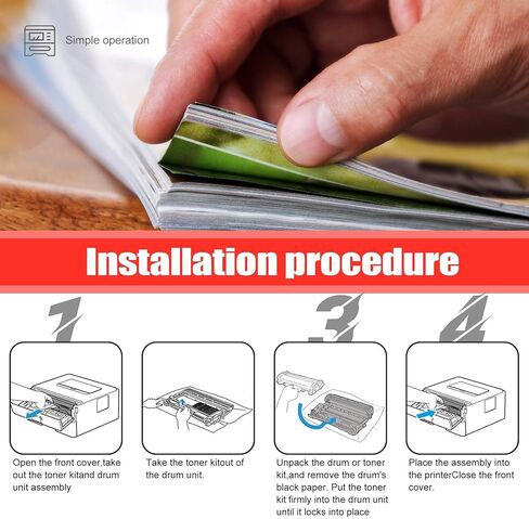 2 Pack CRG 056L Black Toner Cartridge, Compatible for Canon CRG 056L Toner Replacement for imageCLASS LBP320 imageCLASS LBP325dn imageCLASS MF540 Series Printer in Kuwait