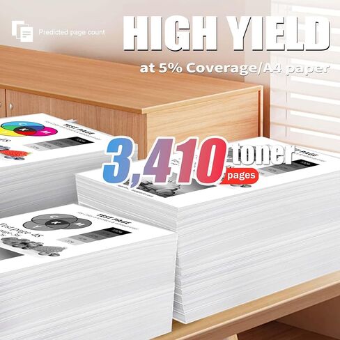 3 Pack CRG 057 Black Toner Cartridge, Compatible for Canon CRG 057 Toner Replacement for ImageCLASS MF445dw ImageCLASS MF445dwbn ImageCLASS MF448dw ImageCLASS MF449dw ImageCLASS LBP226dw Printer in Kuwait