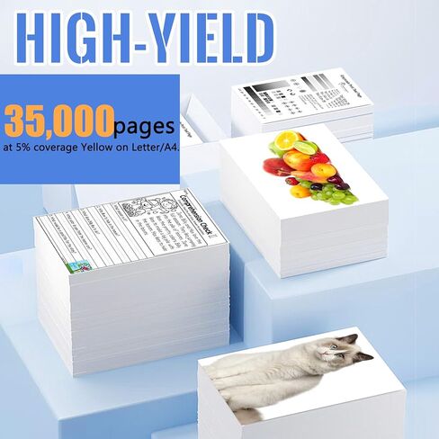 1 Pack SP C840A Yellow Toner Cartridge | Replacement for Ricoh SP C840A Work with Aficio SP C840DN C842DN Lanier SP C840DN C842DN Savin SP C840DN C842DN | 821256 in Kuwait