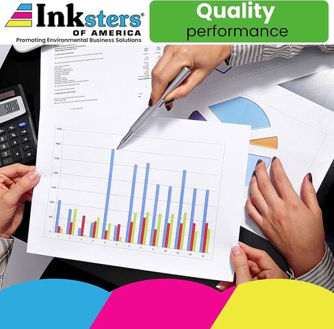 استبدال خرطوشة الحبر المعاد تصنيعها من Inksters of America لـ HP 42A MICR Q5942A MICR / 02-81135-001 لـ LaserJet 4240 4240N 4250 4250N 4250TN 4250DN 4250DTN 4250DTNSL 4350 4350N (أسود) in Kuwait