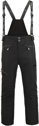 EVIL WOLF Mens Bib Snow Pants - Waterproof Ski Trousers with Insulation for Men, Winter Thermal Bibs for Skiing in Saudi Arabia