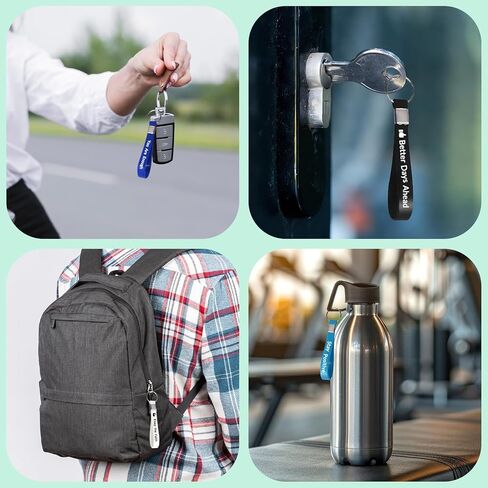 BEXOA 10/50/100/500 Pcs Bulk Custom Silicone Keychains Personalized Rubber Keychains with Text Logo for Events Awareness (Printing) in Kuwait