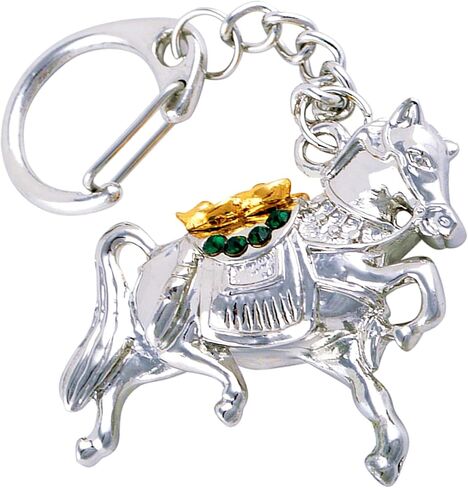 Betterdecor Feng Shui 2026 Zodiac Tribute Horse Keychain Key Ring Handbag Hanging Gift in Saudi Arabia