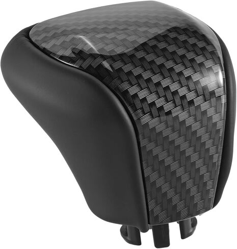 Gear Change Lever Shift Knob Fit for Lexus LX570 2015-2021 LX450D 2016-2020 Replace 33504-60490-C0 3350460490C0, Black Leather/Silver Gray in Saudi Arabia