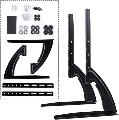 Desktop TV stand base for 14-42 inch LCD/LED/Plasma TV, TV stand legs for screen monitor stand in Saudi Arabia