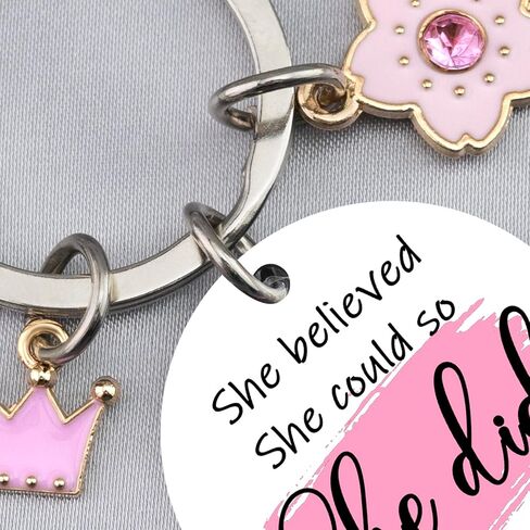 Inspirational Keychain Encouragement Gifts for Women Motivational Uplifting Gift for Friends Daughter Sister Thankgiving Christmas Gift Ideas Positive Affirmation Keyring in Kuwait