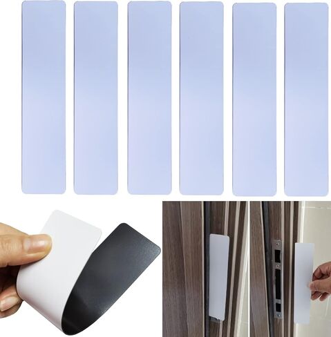 Lockdown Magnetic Strips Door Frames Flexible Effective Easy Solution for Emergency Lockdowns High-Density Magnet Security Devices for School Office (6) in Kuwait