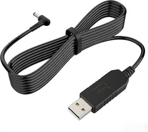 سلك طاقة كاشف الرادار لـ Beltronics، Escort Passport 9500ix، Uniden R3 R7 - RJ11 إلى كابل USB بطول 6 أقدام in Saudi Arabia