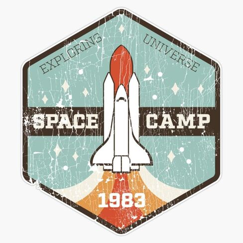 ملصق فينيل مغناطيسي من MAGNET Space Camp مقاس 5 بوصة in Saudi Arabia