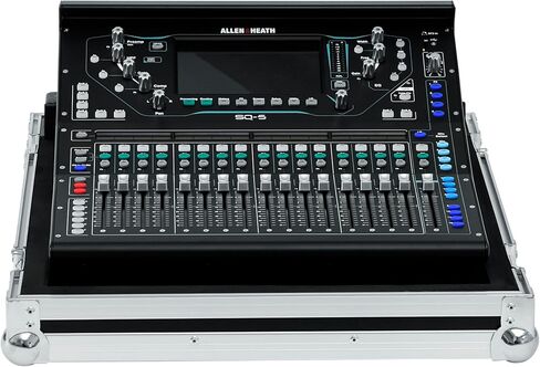 جراب للطريق G Series ATA Style Road من Gator Cases مع أجزاء صلبة عالية التحمل - مناسب تمامًا لـ Allen and Heath SQ-5 Mixer (GTOURAHSQ5NDH) in Kuwait
