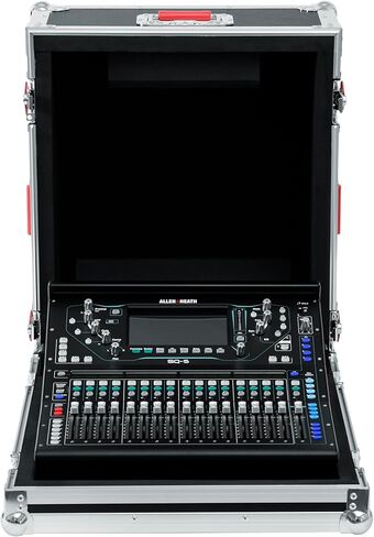 جراب للطريق G Series ATA Style Road من Gator Cases مع أجزاء صلبة عالية التحمل - مناسب تمامًا لـ Allen and Heath SQ-5 Mixer (GTOURAHSQ5NDH) in Kuwait