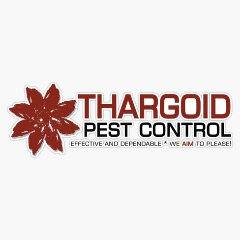 MAGNET Thargoid Pest Control Magnetic Vinyl Sticker Decal Magnet 5" in Saudi Arabia