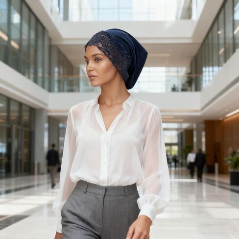 8 قطع قبعات حجاب داخلية إسلامية للنساء تحت الحجاب قبعة صغيرة قابلة للتنفس غطاء أنبوبي in Kuwait