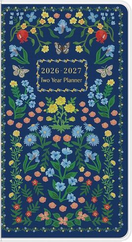 تقويم الجيب 2026-2027، مخطط Jotsome لمدة عامين شهريًا من يناير 2026 إلى ديسمبر 2027، 3.5 بوصة × 6.4 بوصة، مخطط جيب صغير مع غطاء PVC للمحفظة، بلوبيرد in Kuwait