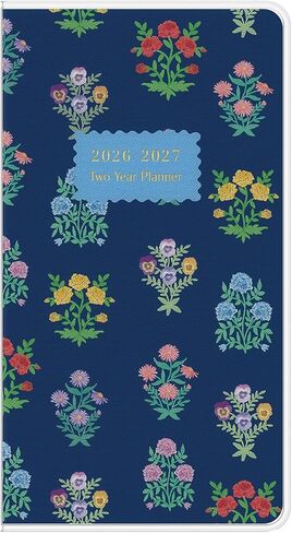 تقويم الجيب 2026-2027، مخطط Jotsome لمدة عامين شهريًا من يناير 2026 إلى ديسمبر 2027، 3.5 بوصة × 6.4 بوصة، مخطط جيب صغير مع غطاء PVC للمحفظة، بلوبيرد in Kuwait