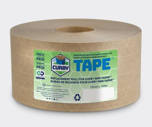 شريط منشط بالماء قابل لإعادة التدوير من IPG، بكرة إعادة تعبئة 2.83 بوصة × 100 متر in Kuwait