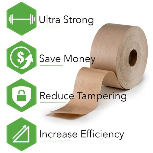 شريط منشط بالماء قابل لإعادة التدوير من IPG، بكرة إعادة تعبئة 2.83 بوصة × 100 متر in Kuwait