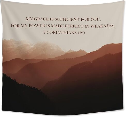 JMENGSSFL Christian Inspirational Tapestry, God Says I Am Bible Verse Tapestry Wall Hanging, Religious Motivational Wall Decor Hanging Tapestries for Home Bedroom Living Room, 50x60 Inch in Saudi Arabia