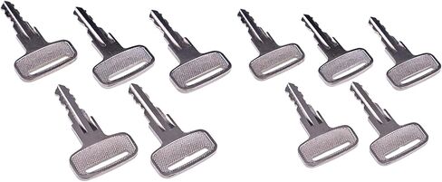 10PCS Ignition Keys 160431 0160431 Compatible with Manitou Clarke Linde Polaris Landpride Zero Wacker Neuson in Kuwait
