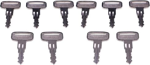 10PCS Ignition Keys 160431 0160431 Compatible with Manitou Clarke Linde Polaris Landpride Zero Wacker Neuson in Kuwait