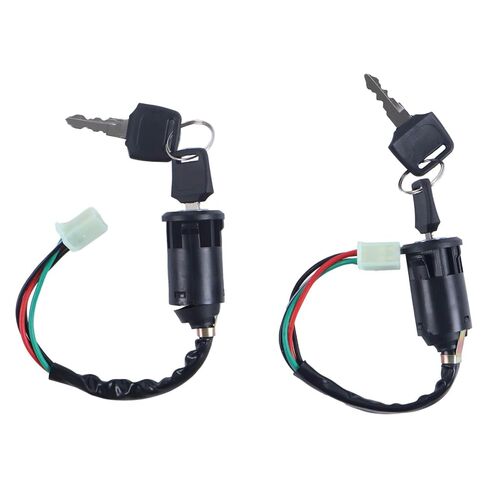 2X Ignition Key Switches for Hawk 110 TaoTao Coolster Sunl Baja Roketa Apollo Kymco and More 4-Wheeler Chinese ATV Dirt Pit Bike Quad Go Kart Moped Scooter 50cc 70cc 90cc 110cc 125cc in Kuwait