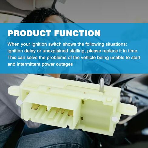 Ignition Starter Switch Fit for 2005-2007 Ford E150 E250 E350 E450/F250 F350 F450 F550 for 2005-2007 Mercury Monterey Replace for SW6158 5C3T11572AA, 5C3Z11572AA in Saudi Arabia