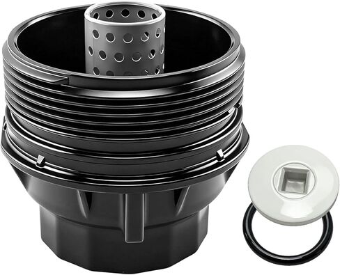 Oil Filter Housing Cap for Toyota, Lexus 2010-2019 Camry, 2009-2018 RAV4, 2009-2019 Highlander, 2016-2020 Tacoma, 2013-2020 Avalon, 2011-2012 & 2017-2018 Sienna, 15620-36010, 15620-36020 in Saudi Arabia