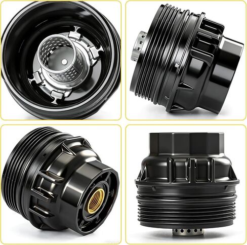 Oil Filter Housing Cap for Toyota, Lexus 2010-2019 Camry, 2009-2018 RAV4, 2009-2019 Highlander, 2016-2020 Tacoma, 2013-2020 Avalon, 2011-2012 & 2017-2018 Sienna, 15620-36010, 15620-36020 in Saudi Arabia