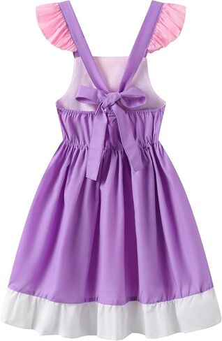 Princess Rapunzel Tangled Birthday Dress Photos Gift Costume Cosplay Toddler Outfit in Saudi Arabia