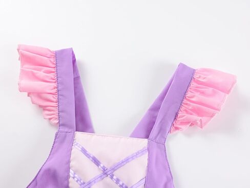Princess Rapunzel Tangled Birthday Dress Photos Gift Costume Cosplay Toddler Outfit in Saudi Arabia