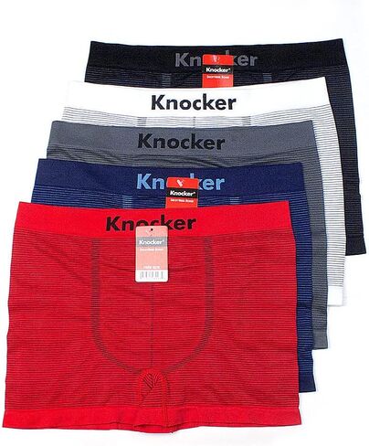 6 pk Men's Seamless Athletic Compression Boxer Briefs Underwear One Size-MS008 in Kuwait