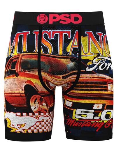 PSD Men's Mustang GT Boxer Brief, Multi, L in Saudi Arabia