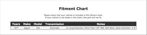 Automatic Transmission Extension Housing Seal Compatible With Jaguar XJS Automatic Transmission 1977 P-3515542 in Saudi Arabia