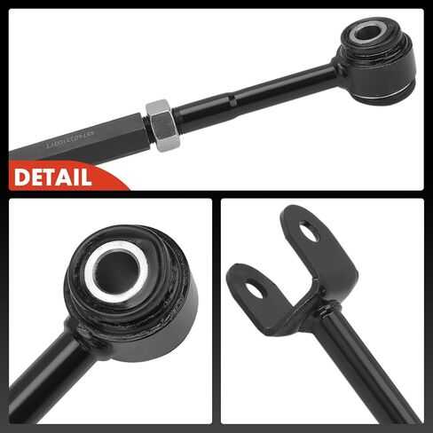 A-Premium Rear Left Rearward Lower Control Arm, with Bushing, Compatible with Toyota Camry 2002-2011, Highlander 2001-2003, Avalon 2005-2012, Solara 2004-2008 & Lexus ES300 2002-2003, ES330, ES350 in Saudi Arabia